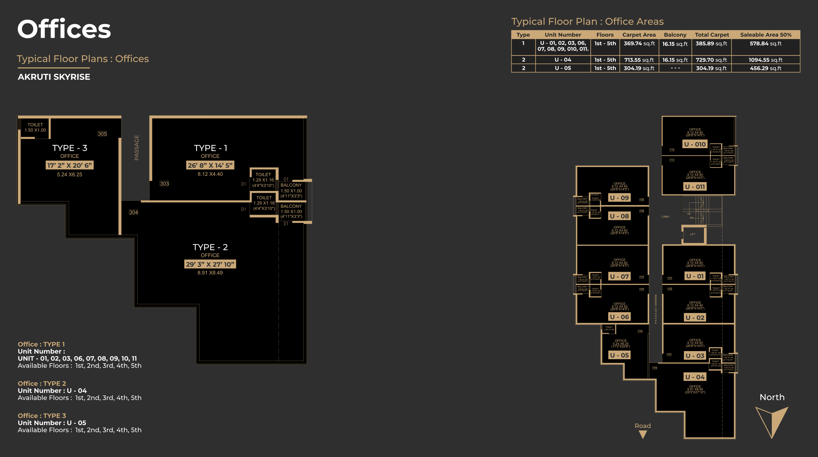 Akruti Skyrise floor plan