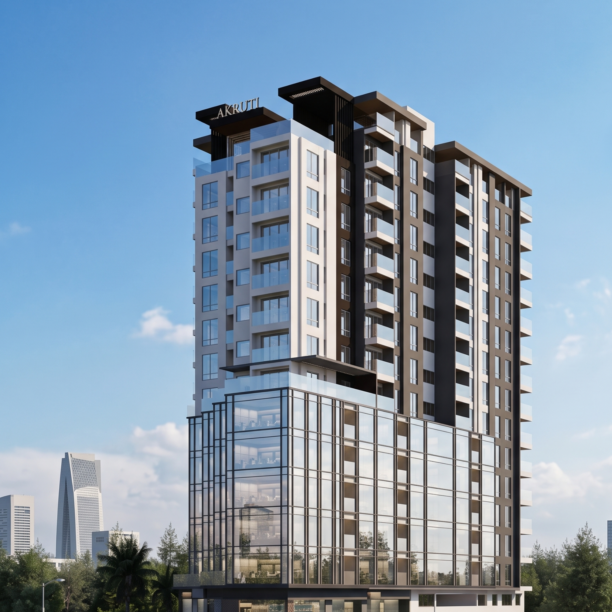 Akruti Skyrise Katraj Bypass location