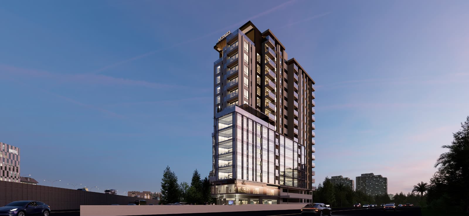 Akruti Skyrise building architecture 5